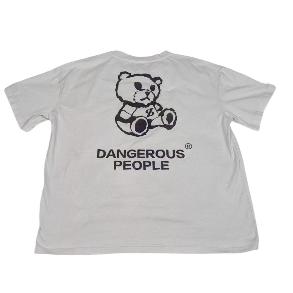 Dangerous People Teddy Bear Graphic T Shirt Mens XL Streetwear Tee
